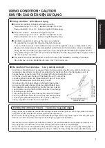 Preview for 7 page of Panasonic FY-650ZDY8 Operation Instruction Manual