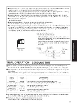 Preview for 23 page of Panasonic FY-650ZDY8 Operation Instruction Manual