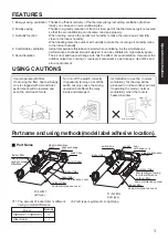 Preview for 5 page of Panasonic FY-E15DZ1 Operation Instruction Manual