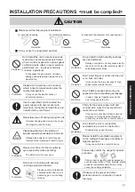 Preview for 11 page of Panasonic FY-E15DZ1 Operation Instruction Manual