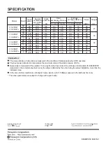 Preview for 20 page of Panasonic FY-E15DZ1 Operation Instruction Manual