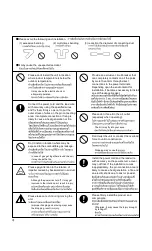 Preview for 6 page of Panasonic FY-E15PM1 Operation Instruction Manual