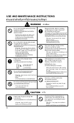 Preview for 16 page of Panasonic FY-E15PM1 Operation Instruction Manual