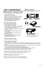 Preview for 19 page of Panasonic FY-E15PM1 Operation Instruction Manual