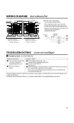 Preview for 23 page of Panasonic FY-E15PM1 Operation Instruction Manual