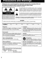 Preview for 2 page of Panasonic FZ-21S1K Operating Instructions Manual