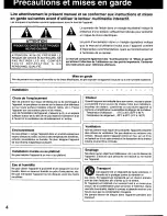 Предварительный просмотр 4 страницы Panasonic FZ-35S Operating Instructions Manual