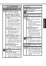 Preview for 5 page of Panasonic FZ-40 Operating Instructions Manual