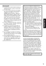 Предварительный просмотр 13 страницы Panasonic FZ-40 Operating Instructions Manual