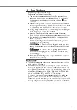 Preview for 31 page of Panasonic FZ-40 Operating Instructions Manual