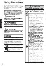 Предварительный просмотр 2 страницы Panasonic FZ-55 Series Operating Instructions Manual