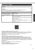 Preview for 9 page of Panasonic FZ-55 Series Operating Instructions Manual