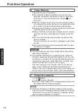 Preview for 18 page of Panasonic FZ-55 Series Operating Instructions Manual