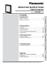 Preview for 1 page of Panasonic FZ-A1ADAAZAM Operating Instructions Manual