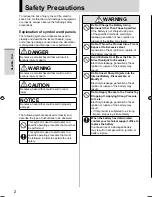 Preview for 2 page of Panasonic FZ-A1series Operating Instructions Manual