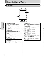 Preview for 12 page of Panasonic FZ-A1series Operating Instructions Manual