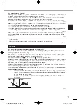 Предварительный просмотр 13 страницы Panasonic FZ-A2 series Operating Instructions Manual