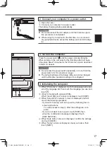 Предварительный просмотр 17 страницы Panasonic FZ-A2 series Operating Instructions Manual