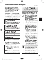 Предварительный просмотр 19 страницы Panasonic FZ-A2 series Operating Instructions Manual