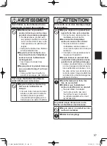 Предварительный просмотр 37 страницы Panasonic FZ-A2 series Operating Instructions Manual