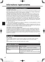 Предварительный просмотр 40 страницы Panasonic FZ-A2 series Operating Instructions Manual