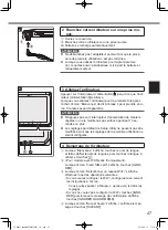 Предварительный просмотр 47 страницы Panasonic FZ-A2 series Operating Instructions Manual