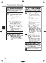 Предварительный просмотр 52 страницы Panasonic FZ-A2 series Operating Instructions Manual