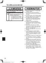 Предварительный просмотр 98 страницы Panasonic FZ-A2 series Operating Instructions Manual