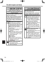 Предварительный просмотр 110 страницы Panasonic FZ-A2 series Operating Instructions Manual