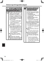 Предварительный просмотр 126 страницы Panasonic FZ-A2 series Operating Instructions Manual