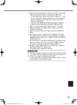 Предварительный просмотр 153 страницы Panasonic FZ-A2 series Operating Instructions Manual