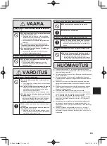 Preview for 65 page of Panasonic FZ-B2 series Operating Instructions Manual