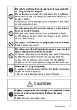 Preview for 7 page of Panasonic FZ-E1 series Operating Instructions Manual