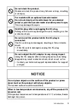 Preview for 9 page of Panasonic FZ-E1 series Operating Instructions Manual