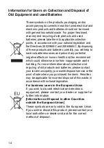 Preview for 14 page of Panasonic FZ-E1 series Operating Instructions Manual