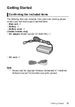 Preview for 29 page of Panasonic FZ-E1 series Operating Instructions Manual