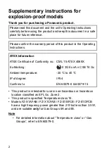 Preview for 2 page of Panasonic FZ-E1BFCB Supplementary Instructions Manual