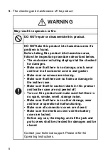 Preview for 6 page of Panasonic FZ-E1BFCB Supplementary Instructions Manual