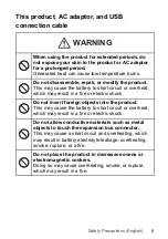 Preview for 5 page of Panasonic FZ-F1BF Operating Instructions Manual