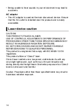 Preview for 16 page of Panasonic FZ-F1BF Operating Instructions Manual