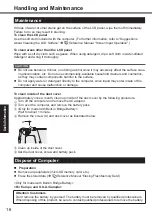 Preview for 16 page of Panasonic FZ-G1 Series Operating Instructions - Basic Manual