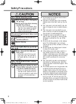 Preview for 6 page of Panasonic FZ-G1 Series Operating Instructions Manual