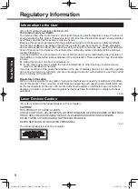 Preview for 8 page of Panasonic FZ-G1 Series Operating Instructions Manual