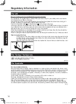 Preview for 14 page of Panasonic FZ-G1 Series Operating Instructions Manual