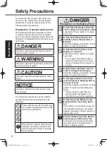 Предварительный просмотр 2 страницы Panasonic FZ-G1AAAZXBE Operating Instructions Manual