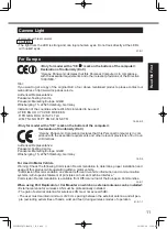 Предварительный просмотр 11 страницы Panasonic FZ-G1AAAZXBE Operating Instructions Manual