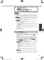 Предварительный просмотр 19 страницы Panasonic FZ-G1AAAZXBE Operating Instructions Manual