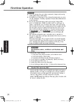 Предварительный просмотр 20 страницы Panasonic FZ-G1AAAZXBE Operating Instructions Manual