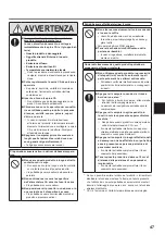 Предварительный просмотр 47 страницы Panasonic FZ-M1 Series Operating Instructions Manual