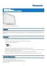 Preview for 1 page of Panasonic FZ-M1 Series Operating Instructions - Reference Manual